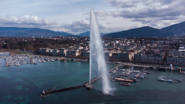 Jet d’eau de Genève, symbole de la diversité culturelle suisse